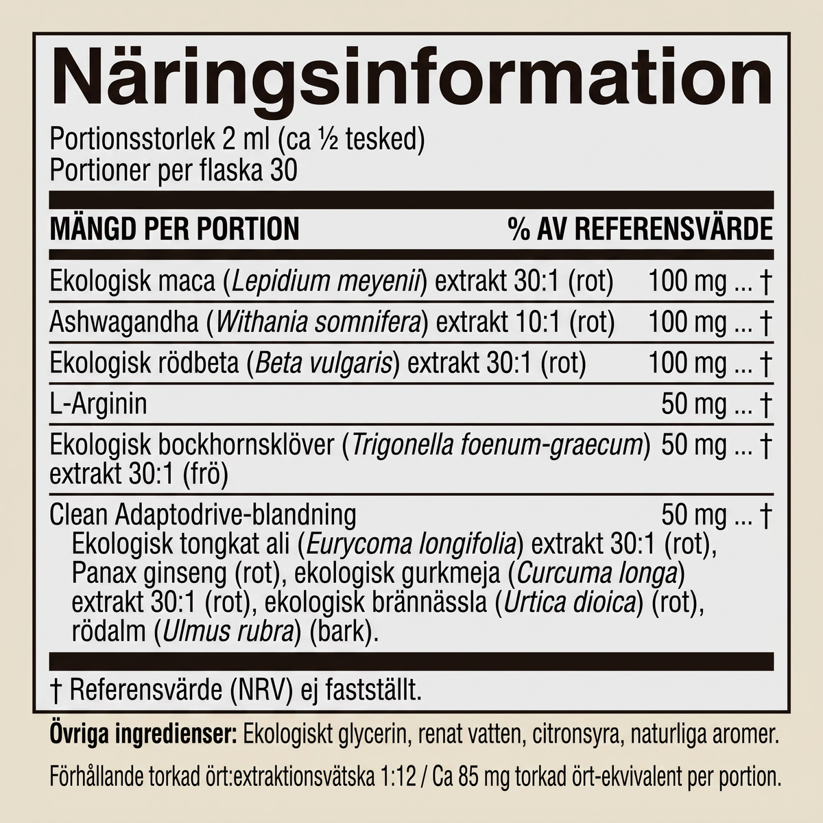 Macarot-komplex – Hormonell balans & stöd för lust hos kvinnor